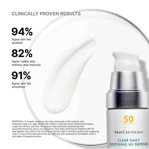 Clear Daily Soothing UV Defense SPF 50